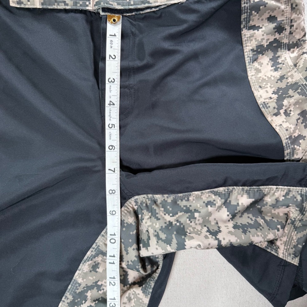 Soffe XT46 Mens Medium Training Shorts Black Digital Camo MMA Gym Combat - Picture 13 of 16